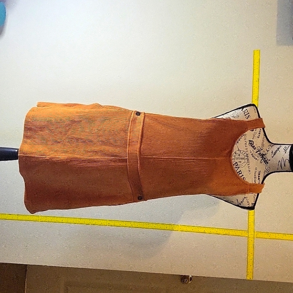 Overall mini skirt